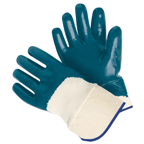 Dip, Nbr, Palm Coated, Safety Cuff