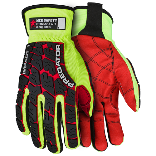 Predator Multi-Task Slip On Red PVC Palm