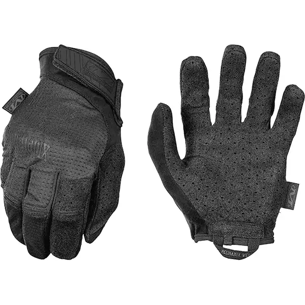TAA Specialty Vent Covert Gloves (Medium, All Black)