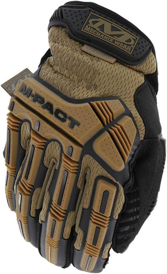 TAA M-Pact Coyote D4-360 Gloves (XX-Large, Brown)