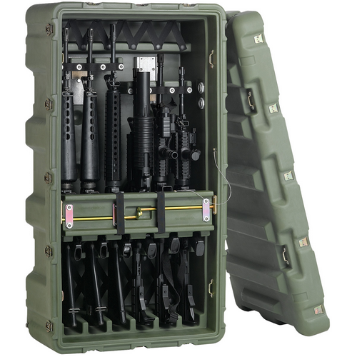 472-M4-M16-6 Mobile Armory Rifle Case