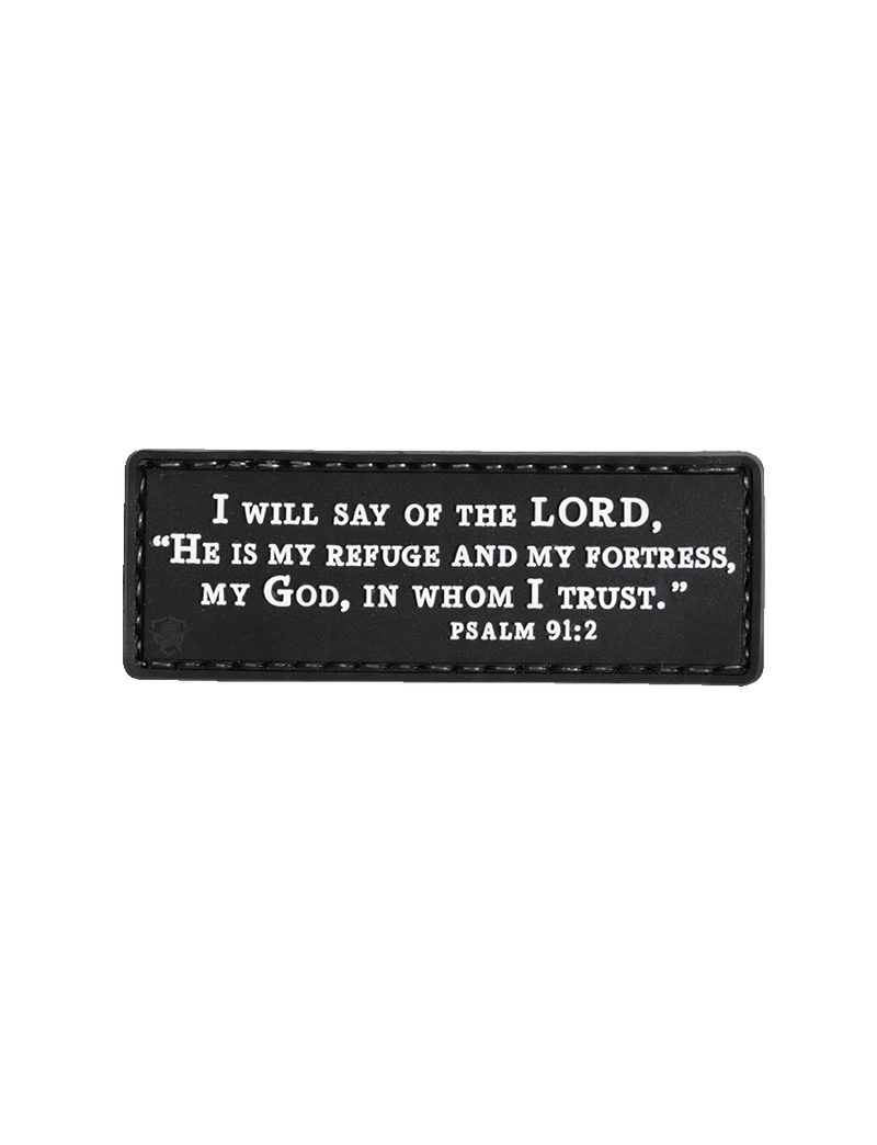Psalm 91:2 Morale Patch