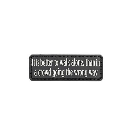 It Is Better To Walk Alone Morale Patch