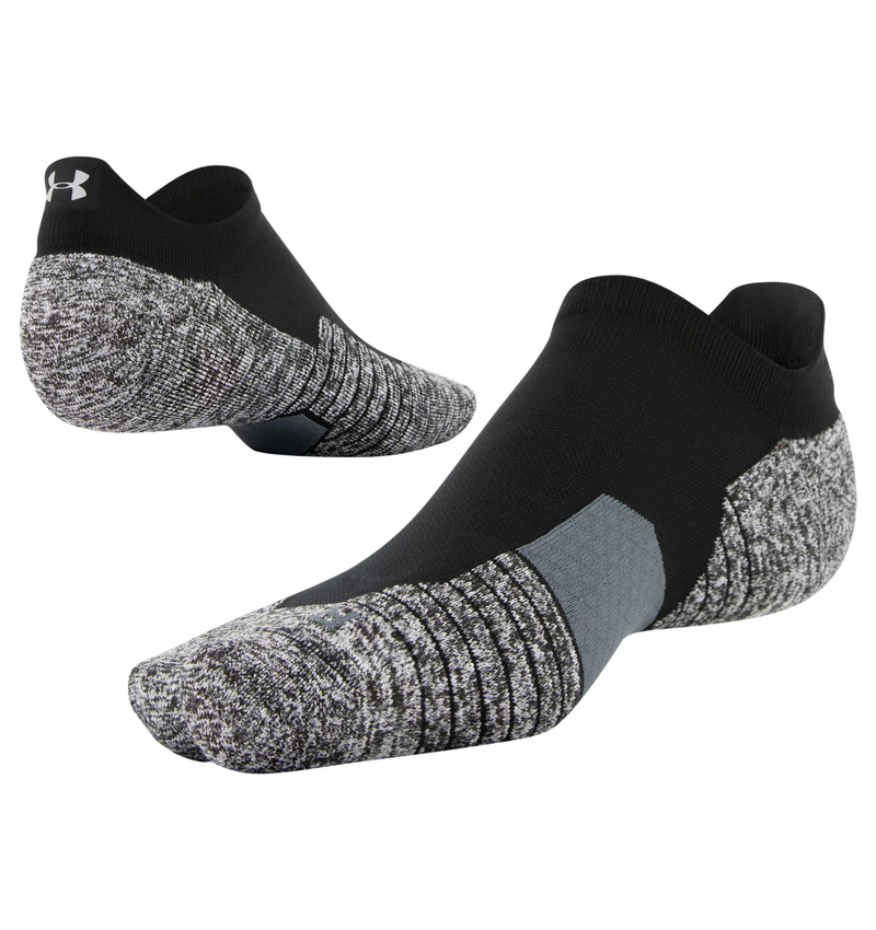 Unisex UA Run Cushion No Show Tab Running Socks HiVis365 by