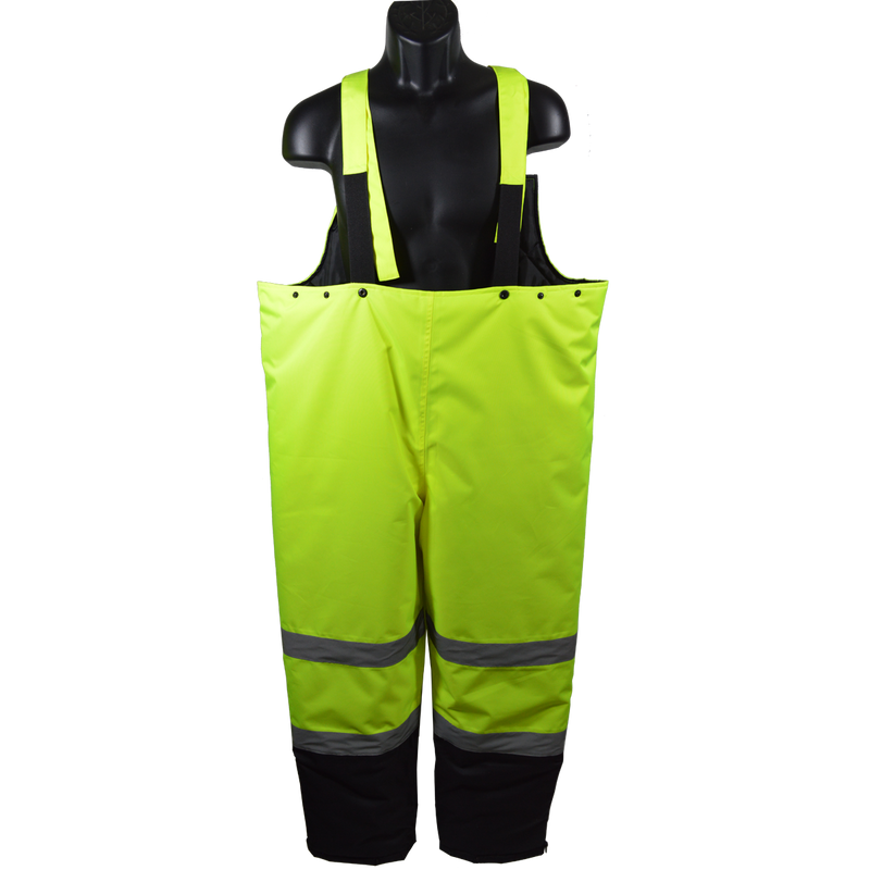 Petra Roc LQBBIP ANSI Class E Waterproof Quilted Thermal Bib Rain Pants