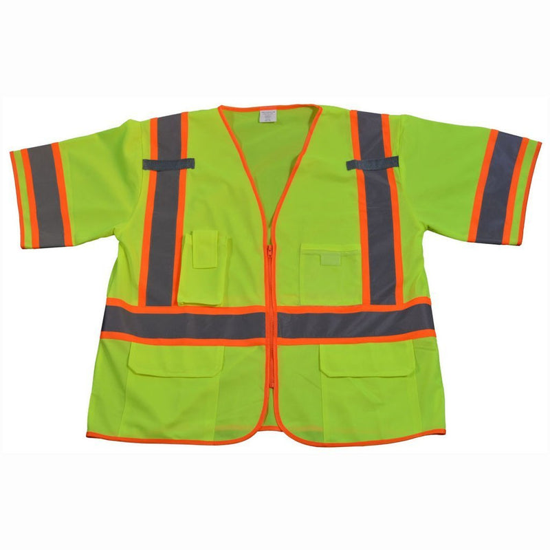 ANSI Class 3 Two Tone DOT Surveyor Safety Vest, Front