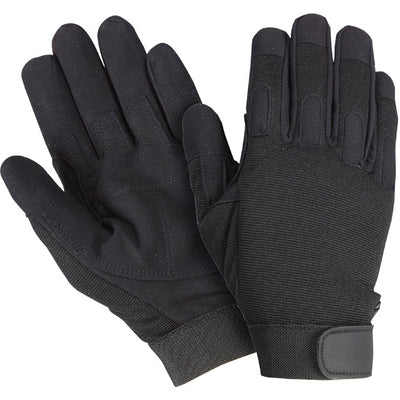 Southern Glove MECHBK Black Velcro Closure Mechanics Glove