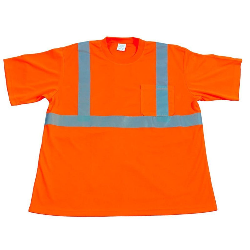 Petra Roc OTS2 ANSI/ISEA 107-2010 Class 2 Orange T-Shirt, Front