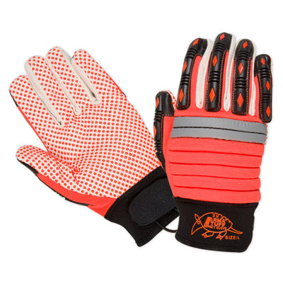 Southern Glove PDMECHO Arma Tuff Hi Vis Dotted Palm Impact Gloves