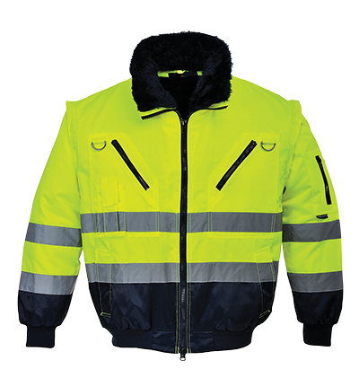 Portwest UPJ50 Hi-Vis 3-in-1 Pilot Jacket