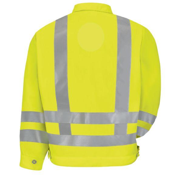 Red Kap JY32AB Hi-Visibility Ike Jacket