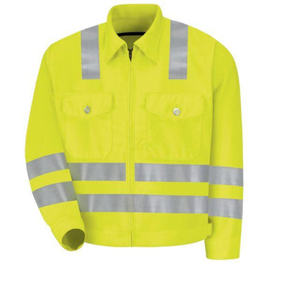 Red Kap JY32AB Hi-Visibility Ike Jacket