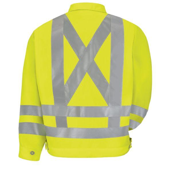 Red Kap JY32JF Hi-Visibility Ike Jacket