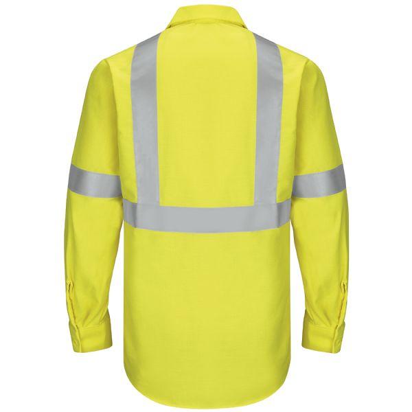 Red Kap SY14 Hi-Visibility Long Sleeve Work Shirt