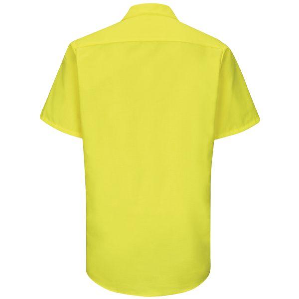 Red Kap SY24E Short Sleeve Enhanced Visibility Ripstop Work Shirt