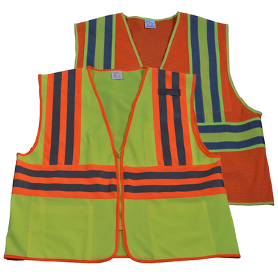 Petra Roc ANSI Class 2 Deluxe Two Tone DOT Safety Vest