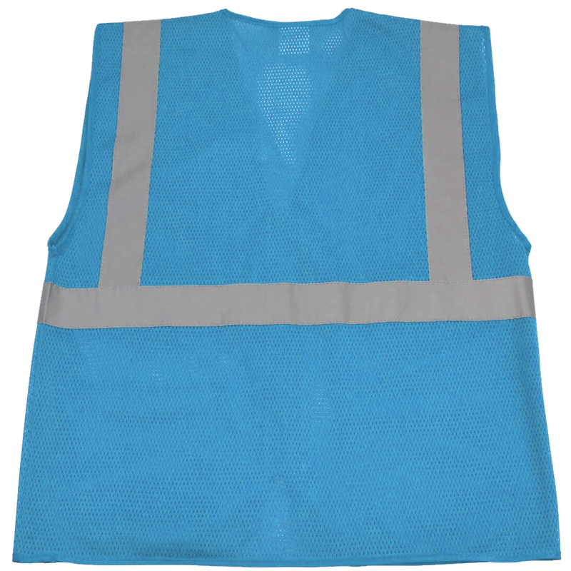 Petra Roc BVM-S1 Enhanced Visibility Blue Mesh Safety Vest