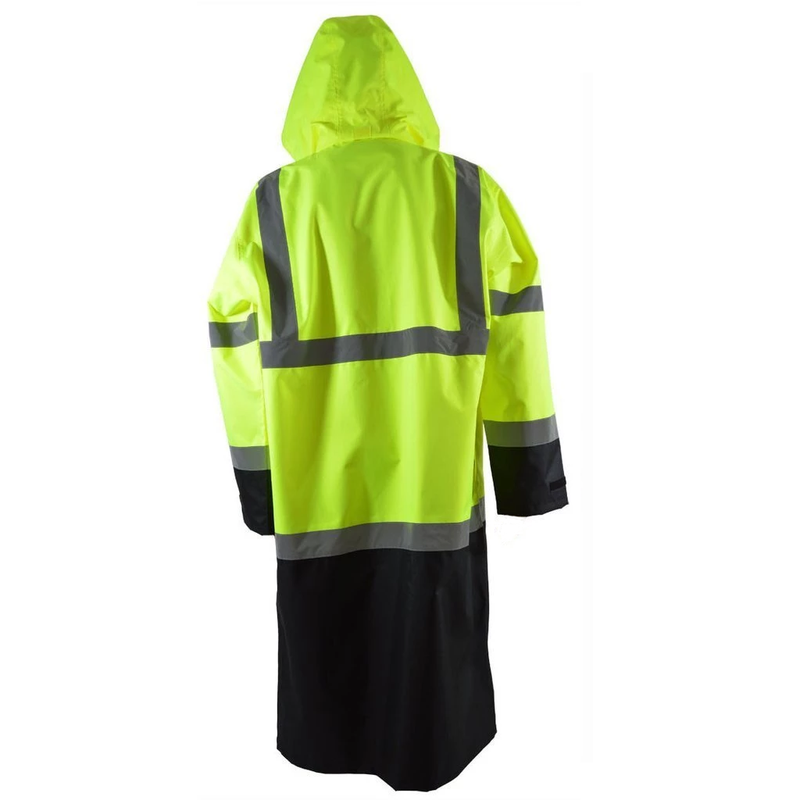 Petra Roc LBRC-48-C3 ANSI Class 3 Waterproof 48” Long Rain Coat