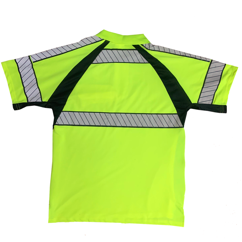 Petra Roc LPS2-LUX Class 2 Hi Vis Two Tone Polo Shirt