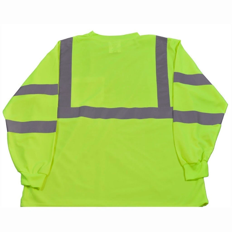 Petra Roc LTSL3 ANSI Class 3 High Visibility Long Sleeve T-Shirt