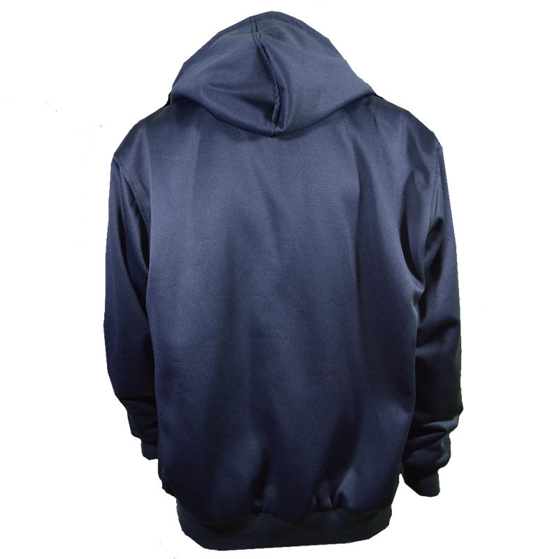 Petra Roc Lime/Navy Reversible ANSI Class 3 Zip-Up Hooded Sweatshirt