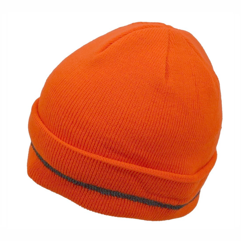 Petra Roc OBE-S1 Orange High Visibility Reflective Beanie Hat