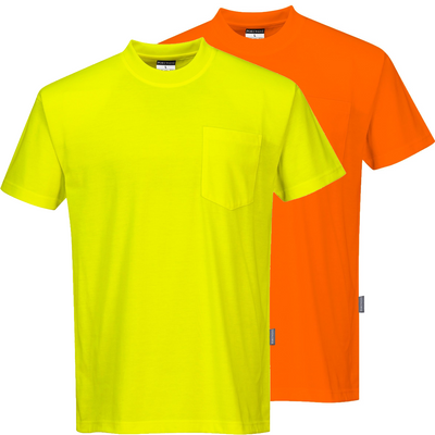 Portwest S577 Non-ANSI Cotton Blend Hi Vis T-Shirt