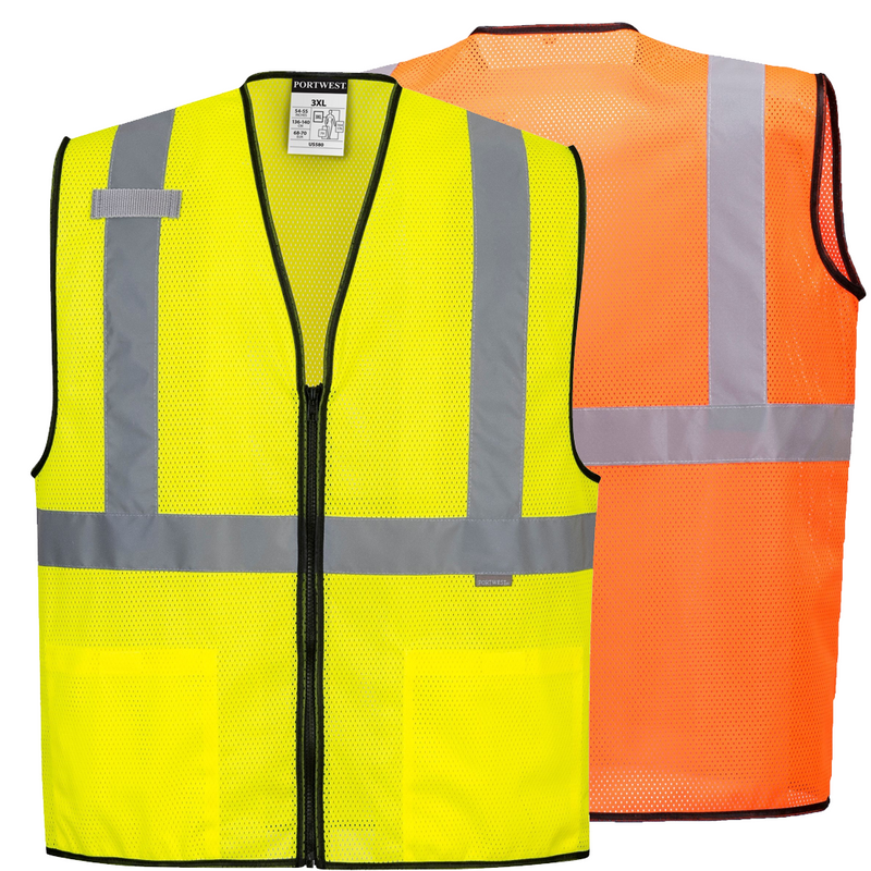 Portwest US580 Alabama Mesh Safety Vest