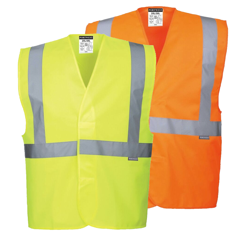 Portwest C472 Hi-Vis One Band & Brace Vest