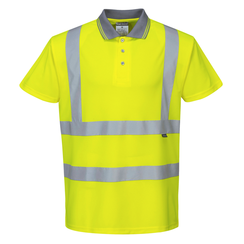 Portwest S477 Hi-Vis Short Sleeved Polo