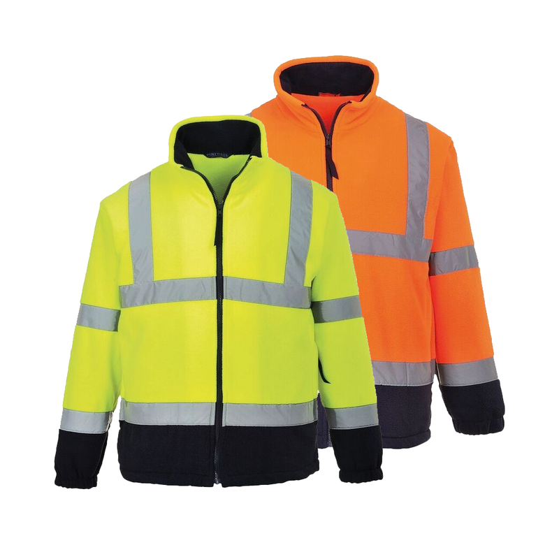 Portwest UF301 Hi-Vis Two-Tone Fleece