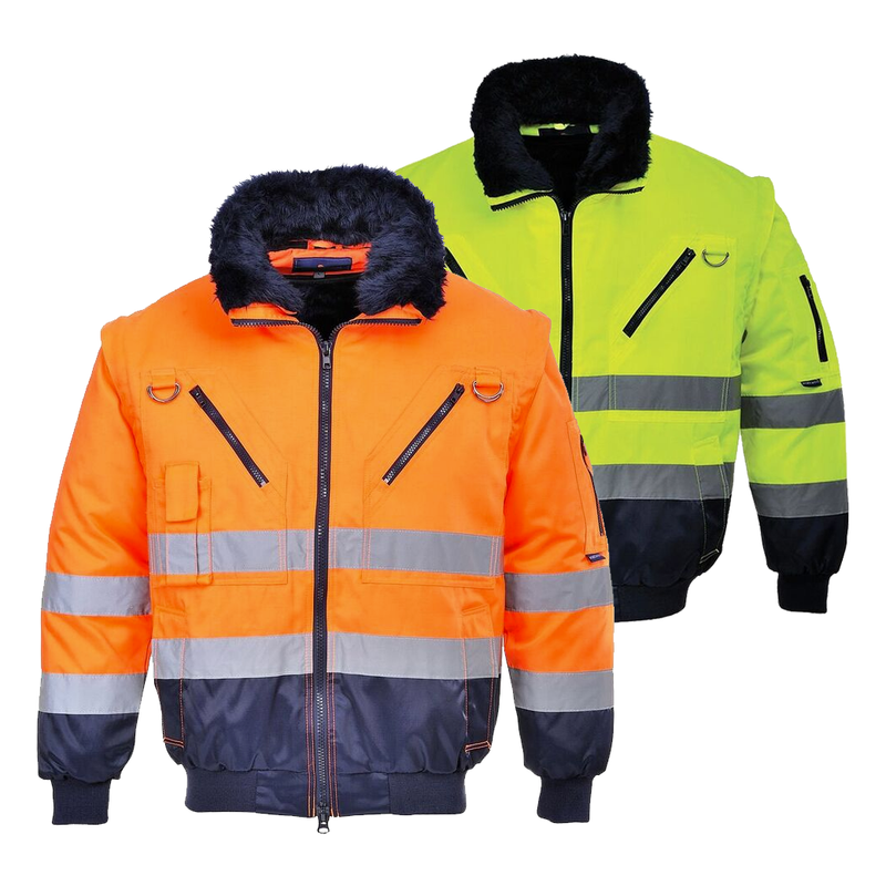 Portwest UPJ50 Hi-Vis 3-in-1 Pilot Jacket