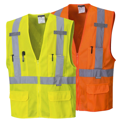 Portwest US370 Atlanta Hi-Vis Safety Vest