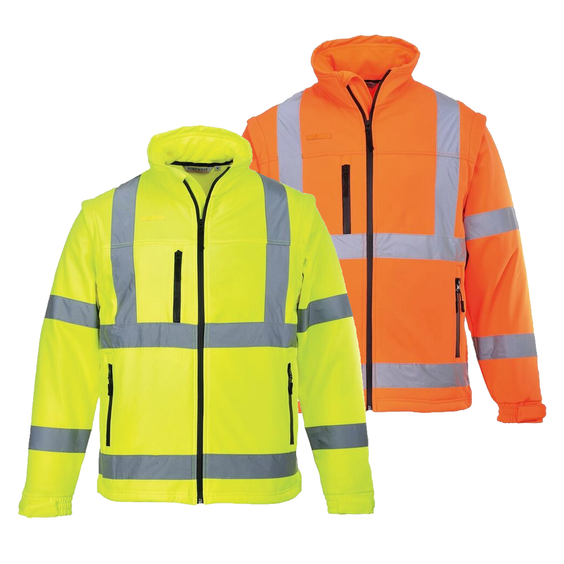 Portwest US428 Hi-Vis Softshell Jacket