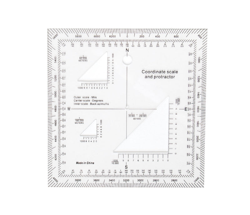 Rothco Coordinate Scale Protractor