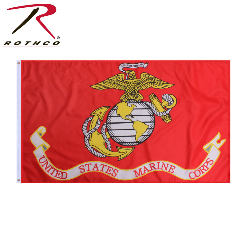 Rothco USMC Eagle, Globe and Anchor Flag - 3&