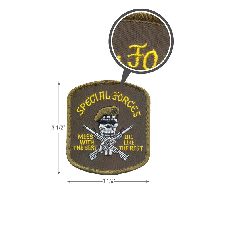 Rothco Special Forces Mess wtih the Best Patch