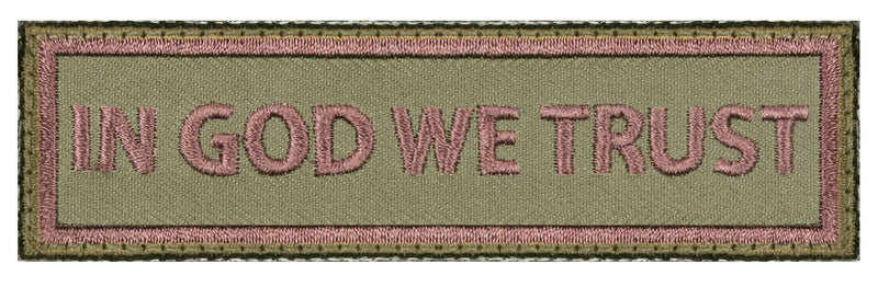 Rothco In God We Trust Morale Patch