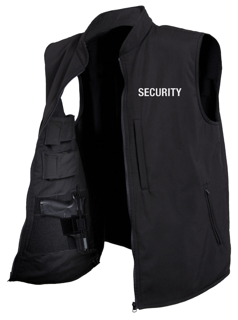 Rothco Concealed Carry Backwoods Canvas Vest, Small / Black
