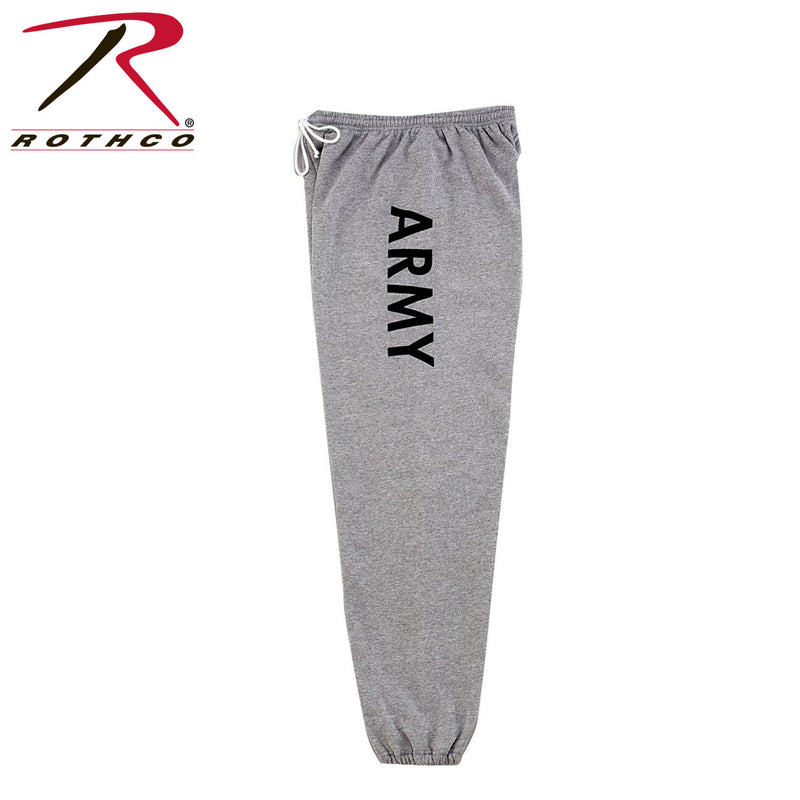 Rothco Army PT Sweatpants - Grey