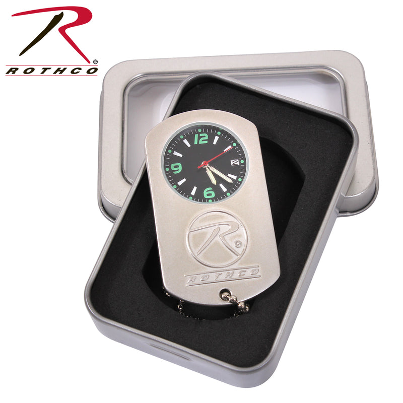 Rothco Silver Dog Tag Watch