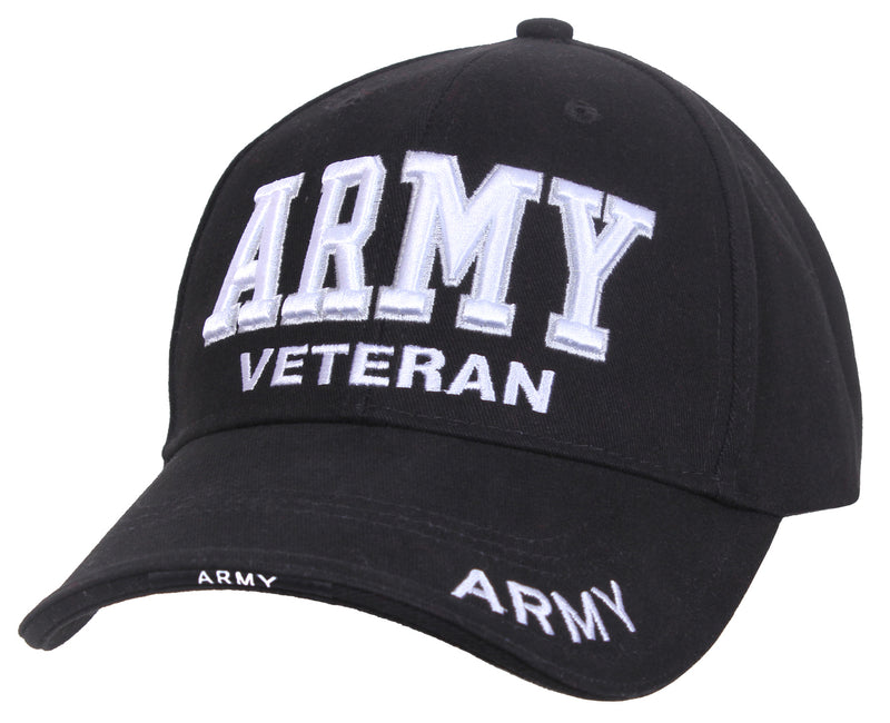 Rothco Deluxe Low Profile Cap - Army Veteran