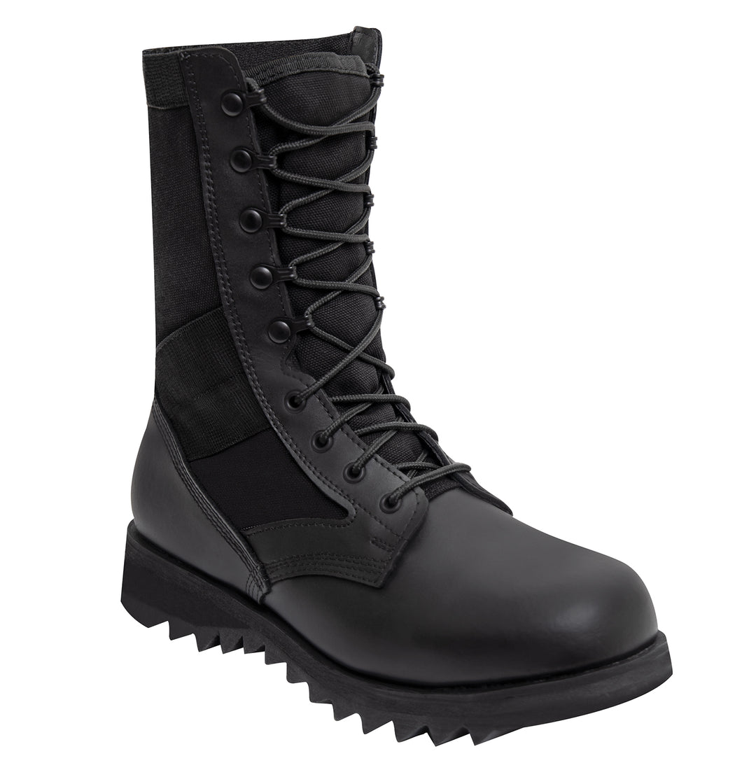 Army Boots Green Jungle Boots With Ripple Sole Steel Ripple Sole Combat  Boots Boots Combat Jungle