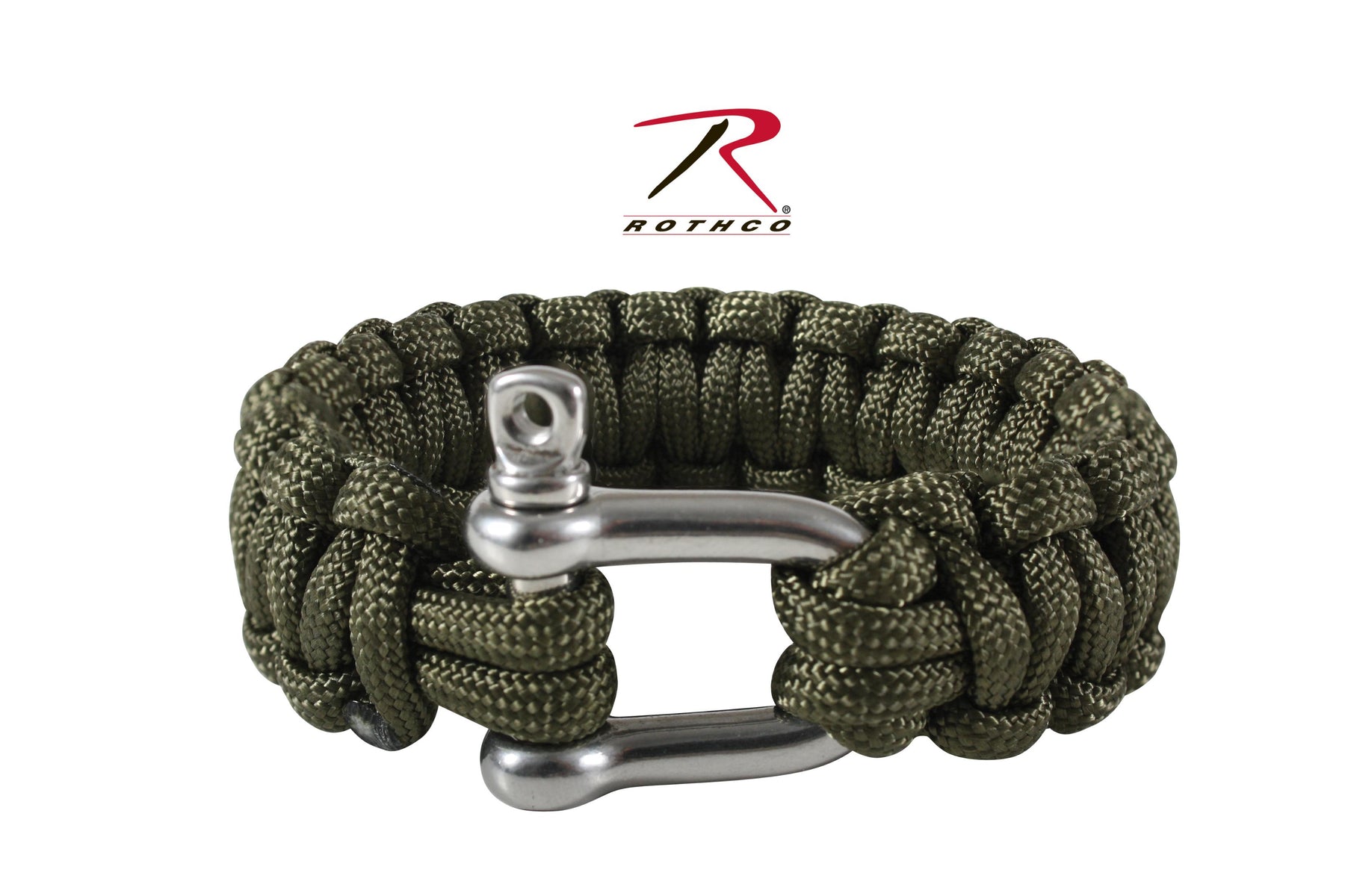 Rothco Paracord Bracelet With D-Shackle – HiVis365 by Northeast Sign