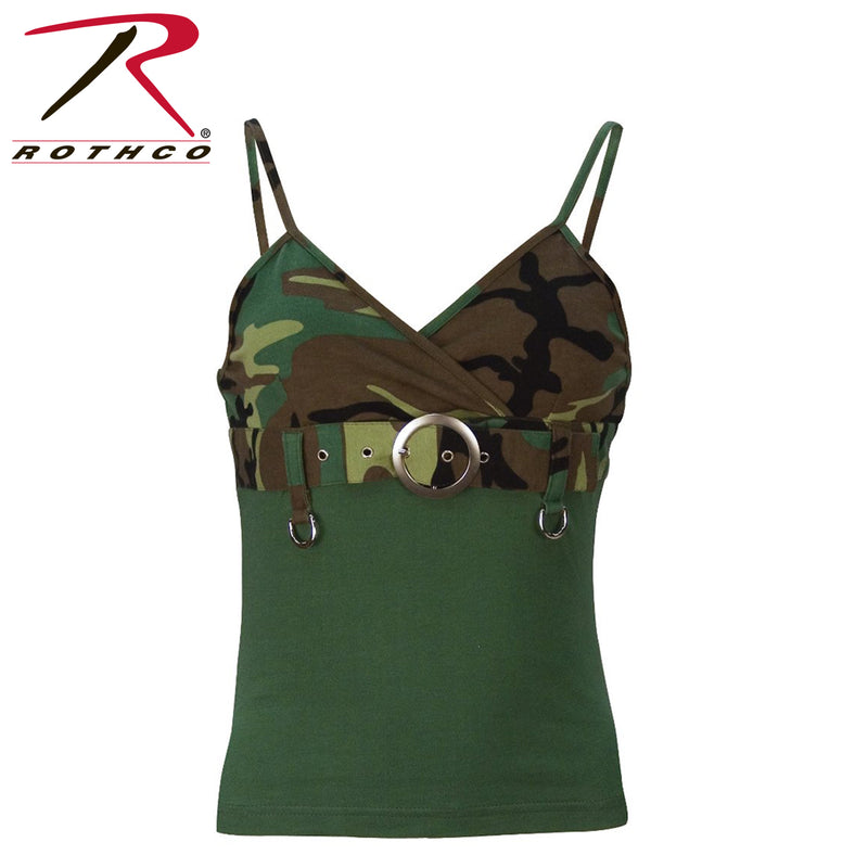 Rothco Womens 2-Tone Tank Top With Buckle