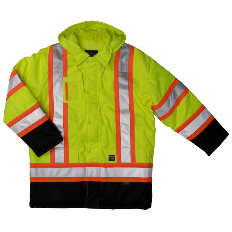 Work King S176 Class 3 HiVis Thermal Parka