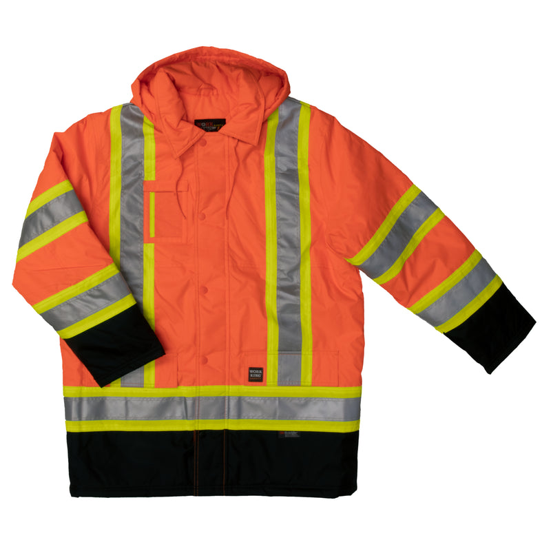 Work King S176 Class 3 HiVis Thermal Parka