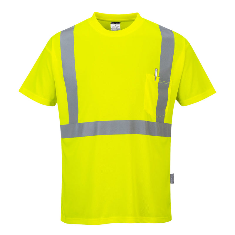 Hi-Vis Pocket T-Shirt