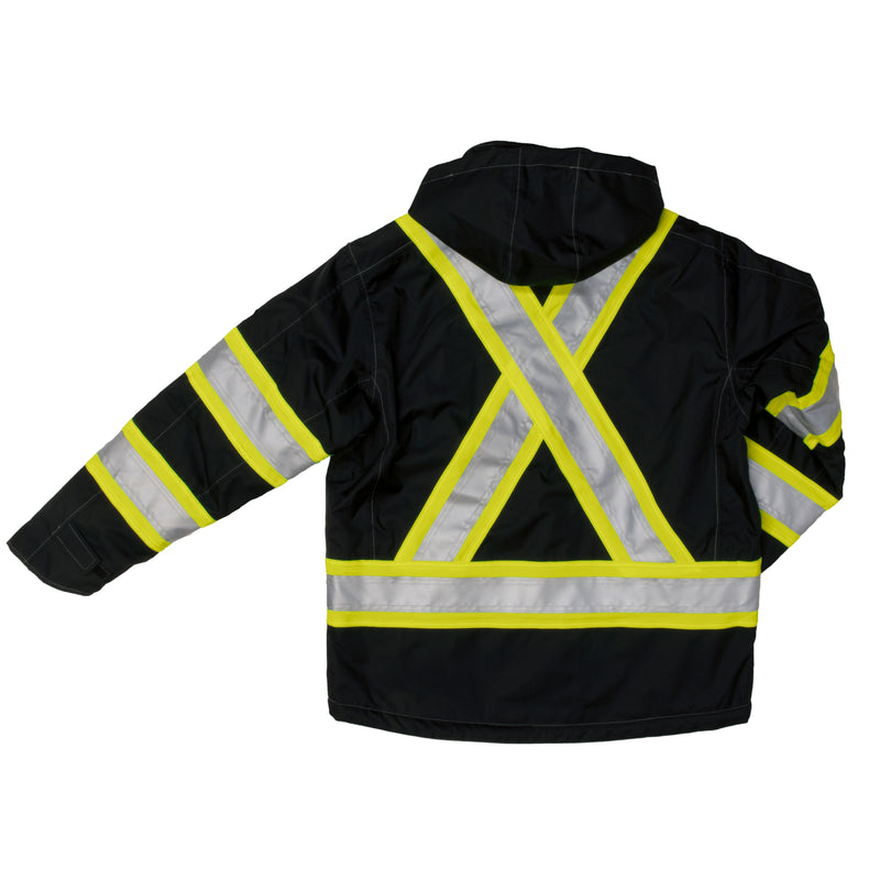 Work King S245 Class 1 HiVis Fleece Lined Jacket