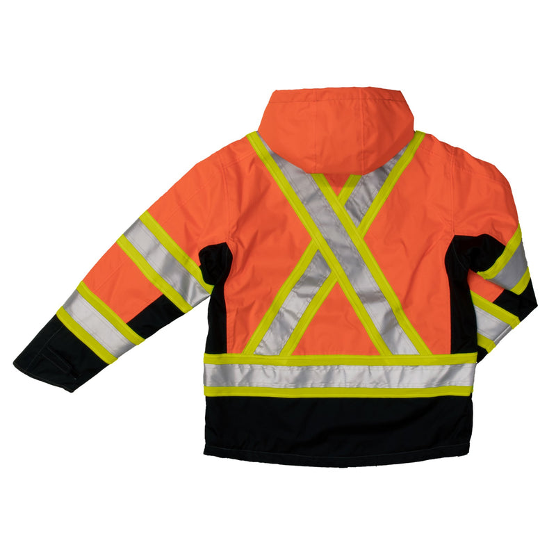 Work King S245 Class 3 HiVis Fleece Lined Jacket